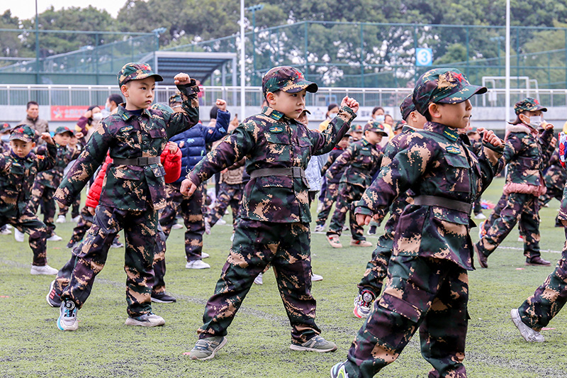 夏令营武术课